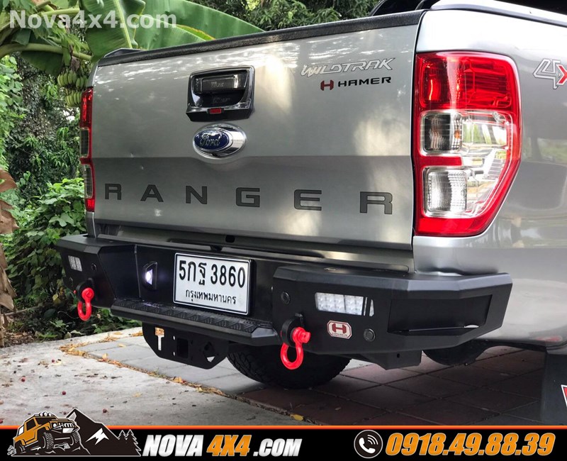 Thay cản sau Hamer cho xe Ford Ranger cực ngầu tại NOVA 4x4