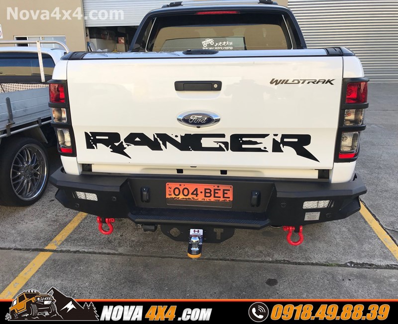 Giá cản sau dành cho xe Ford Ranger của hãng Hamer nhập khẩu Thailand