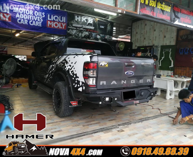 Nova4x4.com chuyên bán cản sau dành cho xe bán tải Ford Ranger 2019 Nova 4x4 chuyên cung cấp cản sau cho xe Ford Ranger 2019