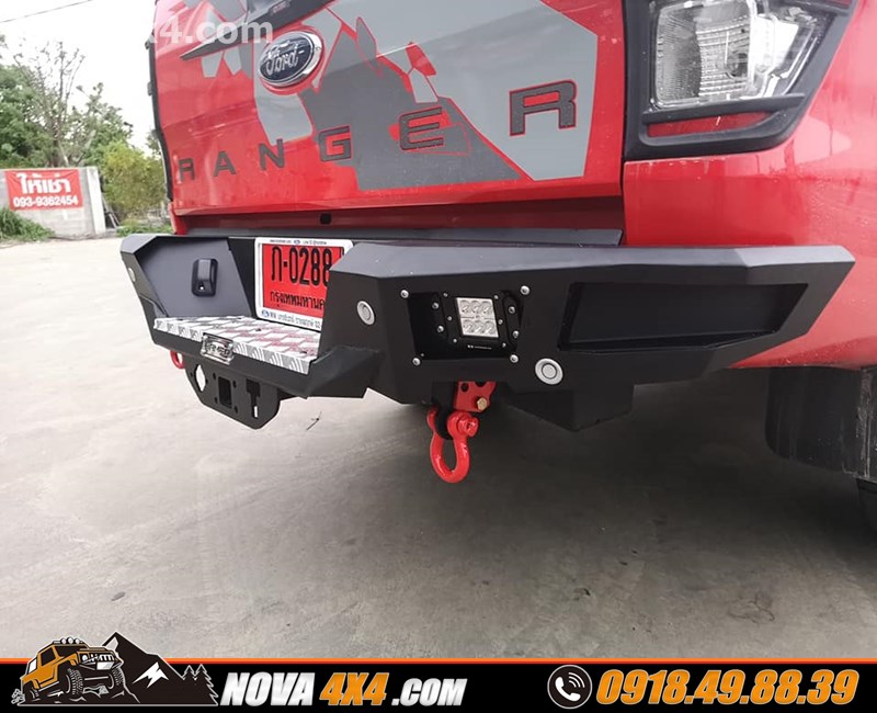 Lắp cản sau Hamer cho xe Ford Ranger cực đỉnh tại Nova4x4