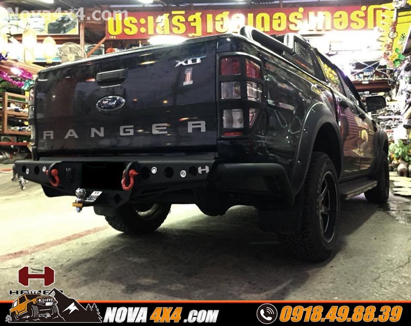 Lắp cản sau Hamer cho xe Ford Ranger cực chất tại Nova 4x4 Gắn cản sau Hamer cho xe Ford Ranger cực đỉnh tại NOVA 4x4