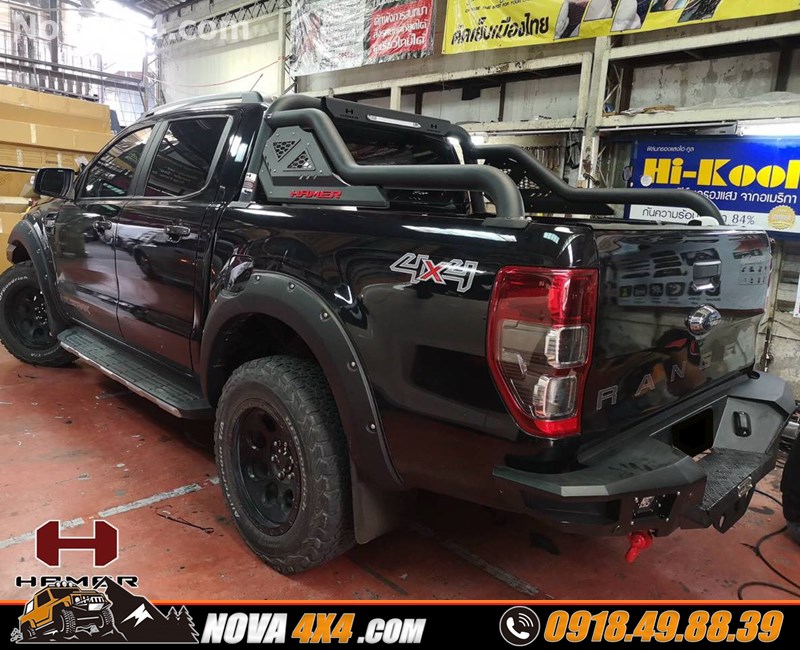 Hình ảnh độ cản sau của hãng Hamer dành cho xe Ford Ranger cực ngầu