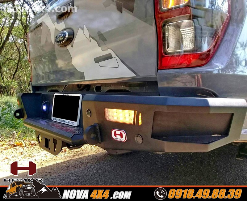 Hình ảnh thay cản sau của hãng Hamer dành cho xe Ford Ranger cực khủng Hình ảnh thay cản sau của hãng Hamer dành cho xe Ford Ranger cực đẹp