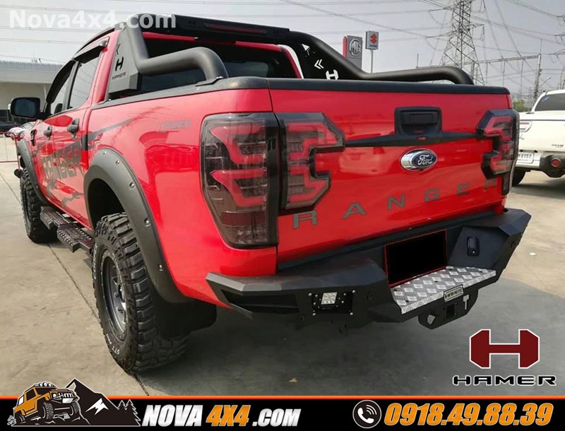 Bảng giá cản sau lên đời gắn cho xe bán tải Ford Ranger 2019 Nova4x4.com chuyên bán cản sau dành cho xe bán tải Ford Ranger 2018 2019 2020