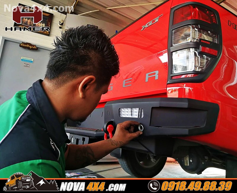 Xe bán tải Ford Ranger 2018 2019 2020 độ cản sauđỉnh