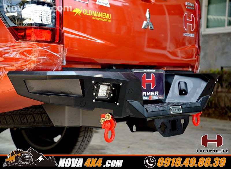 Nova4x4.com chuyên phân phối cản sau dành cho xe bán tải Ford Ranger 2018 2019 2020