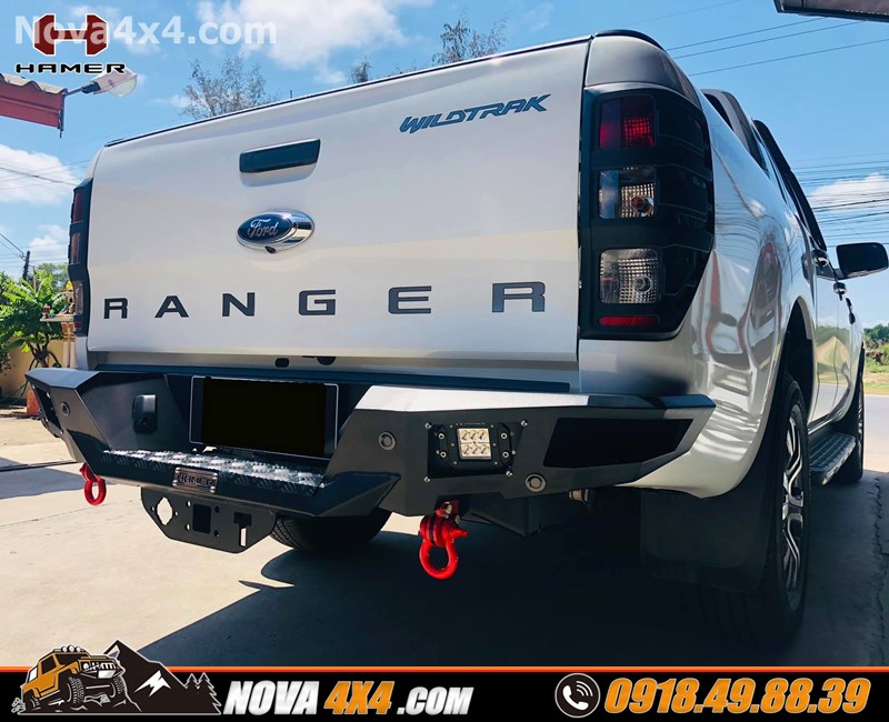 Gắn cản sau Hamer cho xe Ford Ranger 2020 Gắn cản sauHamercho xe Ford Ranger 2018 2019 2020