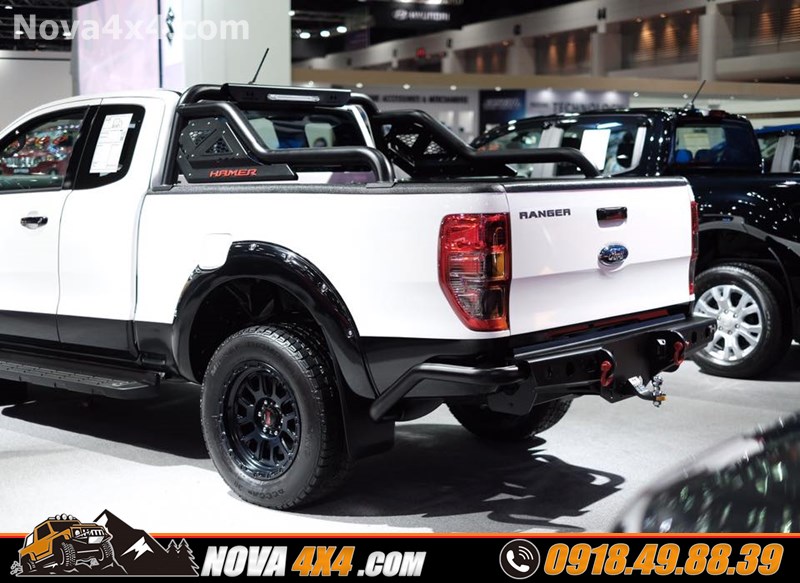 Hình ảnh độ cản sau của hãng Hamer lên cho xe Ford Ranger cực đẹp