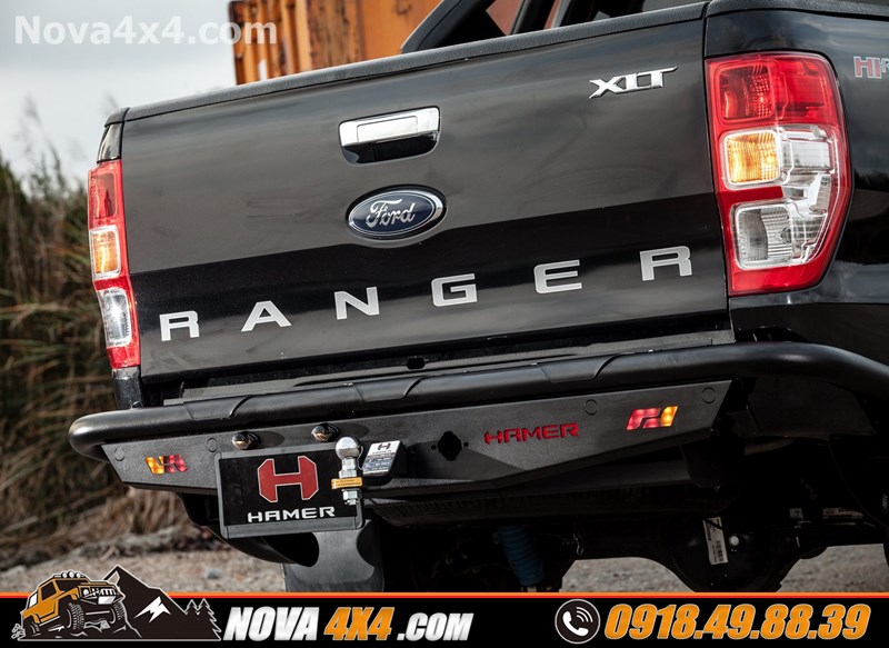 Xe Ford Ranger 2019 gắn cản sauđỉnh