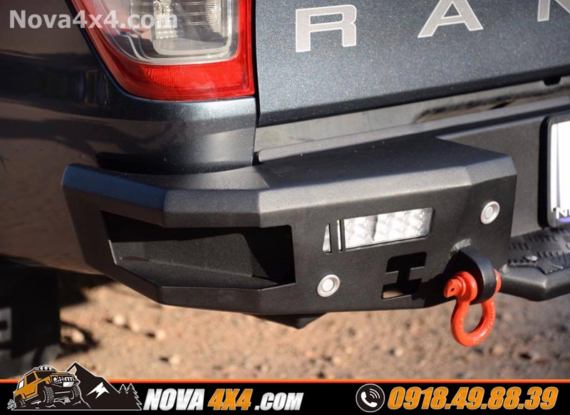 Độ cản sau Hamer cho xe Ford Ranger cực khủng tại Nova4x4