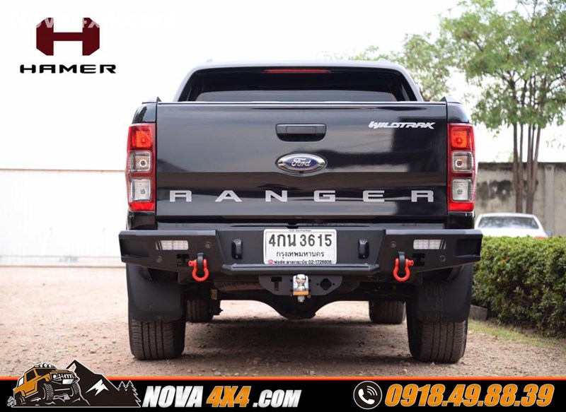 Giá cản sau dành cho xe Ford Ranger của hãng Hamer hàng nhập Thái Lan