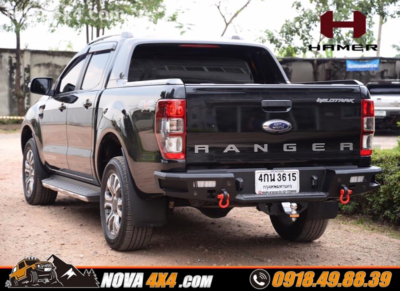 Hình ảnh xe Ford Ranger 2018 2019 2020 thay cản sau vàđộ chính hãng USA cực đẳng cấp