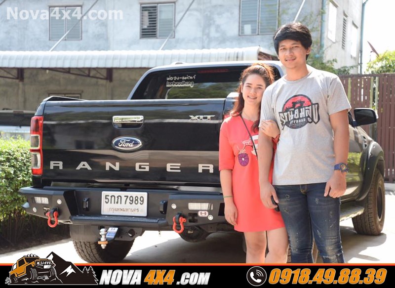 Chuyên độ cản sau Hamer dành cho xe Ford Ranger hàng nhập Thái Lan