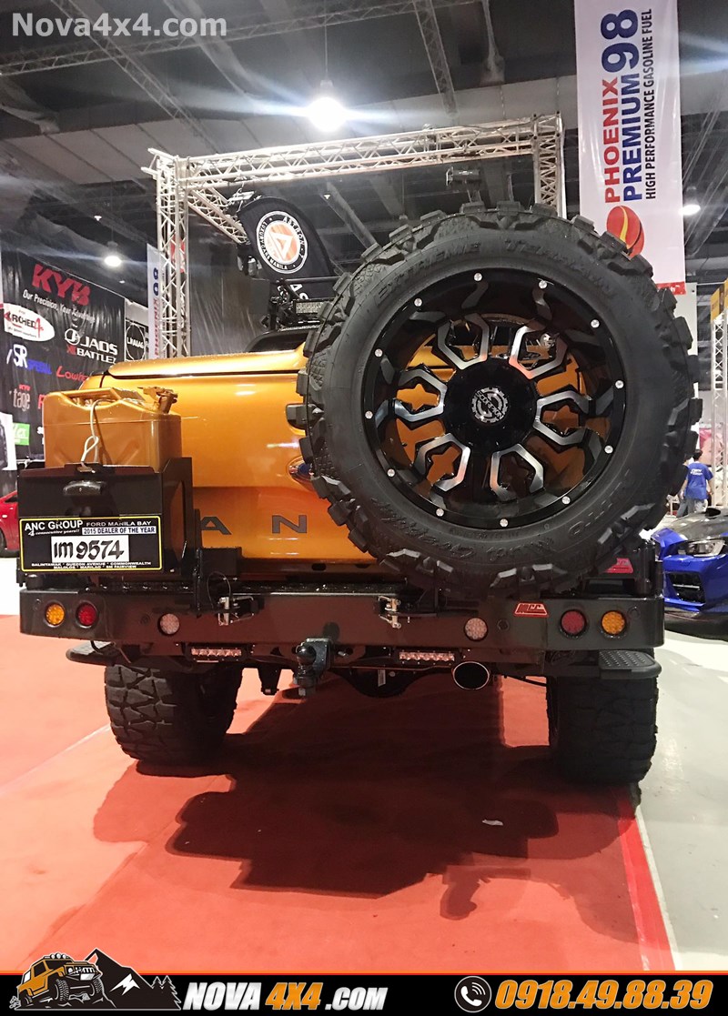 Lắp cản sau MCC cho xe Ford Ranger cực khủng tại NOVA 4x4 Chuyên độ cản sau MCC dành cho xe Ford Ranger nhập khẩu chính hãng Thái Lan