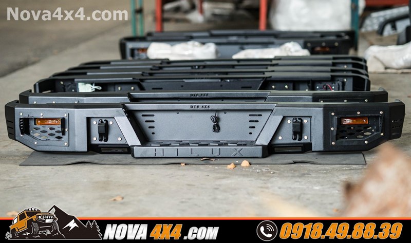 Hình ảnh độ cản sau chính hãng OpenN dành cho xe Ford Ranger cực đẹp