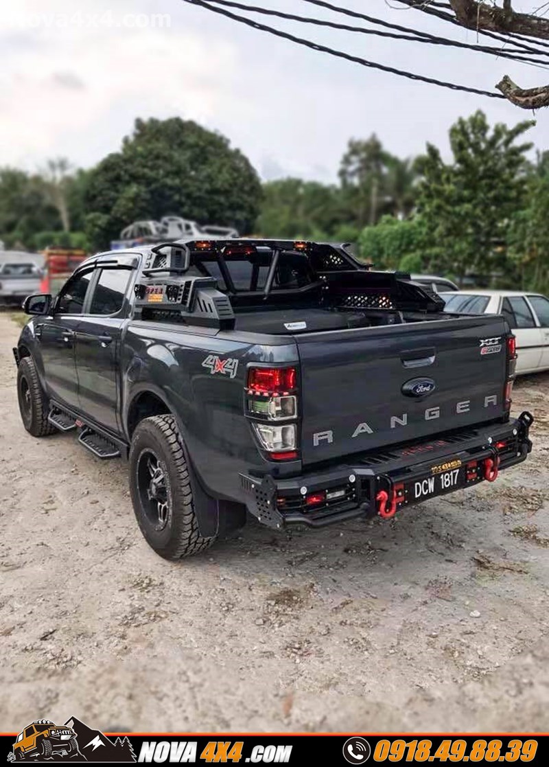 Lên cản sau OpenN cho xe Ford Ranger cực đỉnh tại Nova 4x4