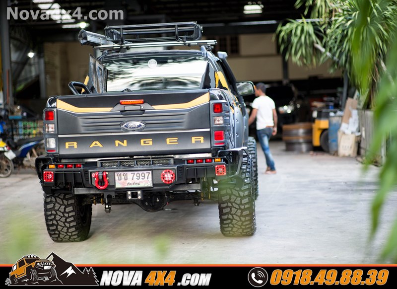 Hình ảnh thay cản sau chính hãng OpenN dành cho xe Ford Ranger cực khủng