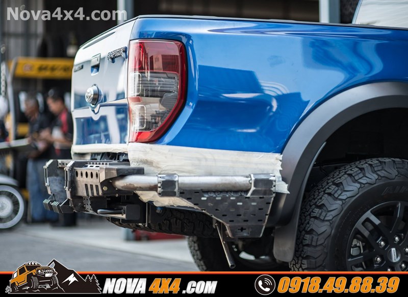 Độ cản sau OpenN cho xe Ford Ranger cực chất tại Nova4x4