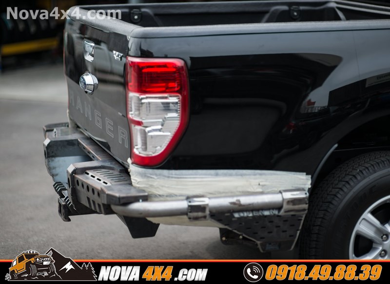 Hình ảnh thay cản sau của hãng OpenN dành cho xe Ford Ranger cực đẹp Bảng giá cản sau dành cho xe Ford Ranger của hãng OpenN nhập khẩu Thailand