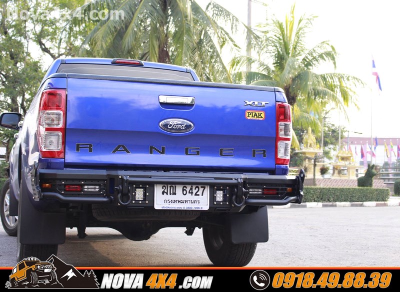 Hình ảnh độ cản sau chính hãng OpenN dành cho xe Ford Ranger cực đẹp Chuyên lắp cản sau OpenN dành cho xe Ford Ranger hàng nhập Thailand