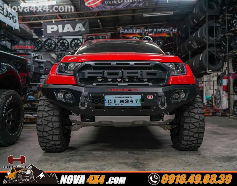 Giá cản trước dành cho xe Ford Ranger của hãng Hamer nhập khẩu Thái Lan