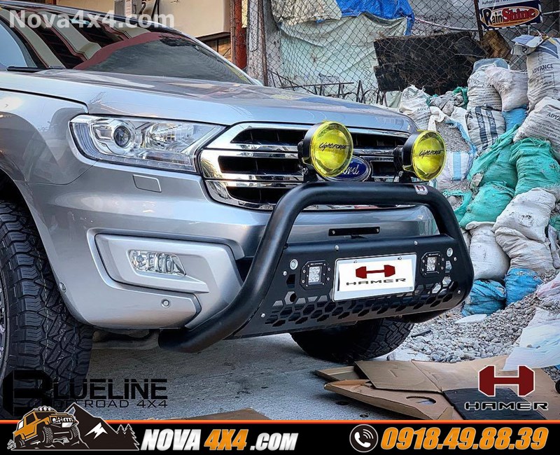 Chuyên thay cản trước Hamer dành cho xe Ford Ranger nhập khẩuchính hãng Thái Lan Chuyên gắn cản trước Hamer dành cho xe Ford Ranger hàng nhậpThailand