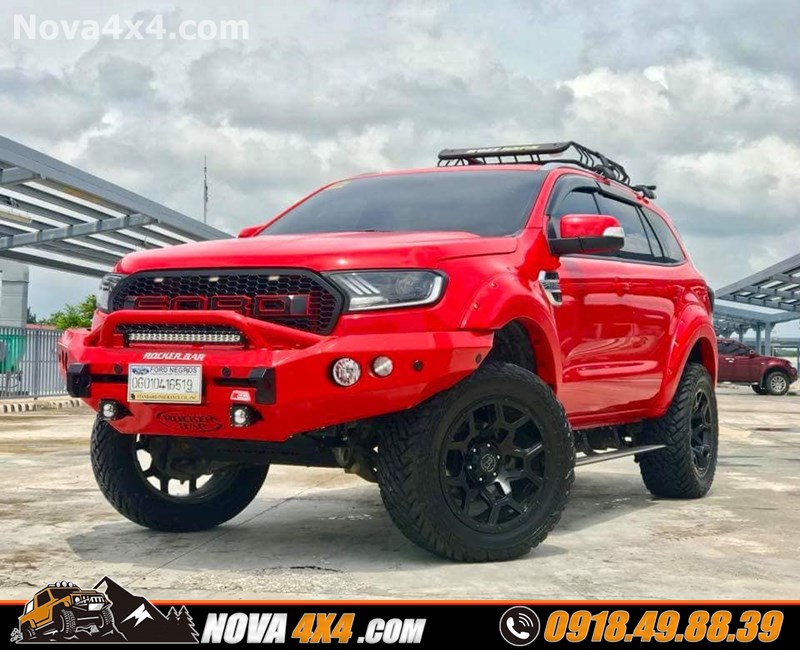 Giá bán cản trước dành cho xe Ford Ranger chính hãng MCC hàng nhập Thái Lan Độ cản trước MCC cho xe Ford Ranger cực chất tại NOVA 4x4