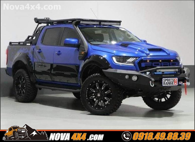 Độ cản trước MCC cho xe Ford Ranger cực đỉnh tại Nova 4x4