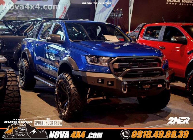 Hình ảnh độ cản trước của hãng MCC dành cho xe Ford Ranger cực chất