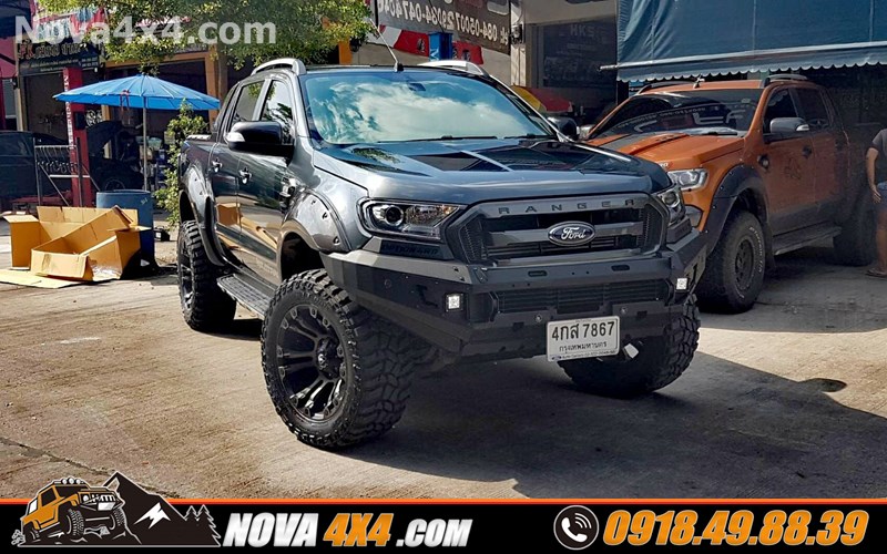 Thay cản trước Option 4WD cho xe Ford Ranger cực đỉnh tại Nova 4x4
