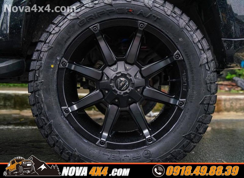 Nova4x4.com chuyên bán mâm độ dành cho xe Ford Ranger Biturbo 2019
