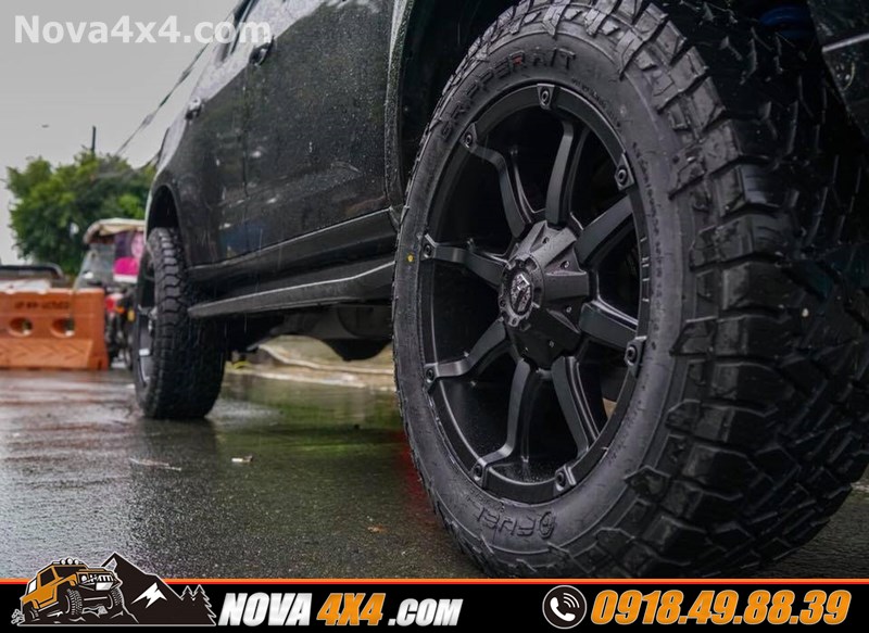 Bảng báo giá mâm lốp 17 18 20 inch thay cho xe bán tải dòng xe Colorado 2018 2019