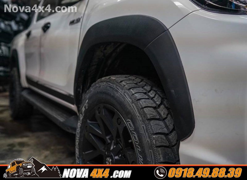Bảng giá mâm lốp 20 inch gắn cho xe bán tải Ford Ranger Biturbo 2018 2019