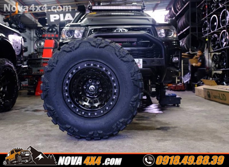 Xe Nissan Navarra 2018 2019 2020 lên mâm lốp 20 inch đẳng cấp