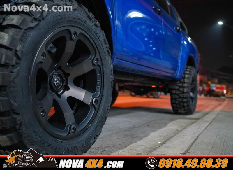 Xe bán tải Ford Ranger Biturbo 2019 gắn mâm độ 20 inch cực đẹp
