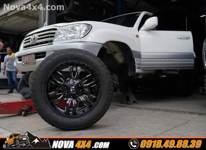 Nova4x4.com chuyên phân phối mâm độ dành cho xe Ford Ranger Biturbo 2019