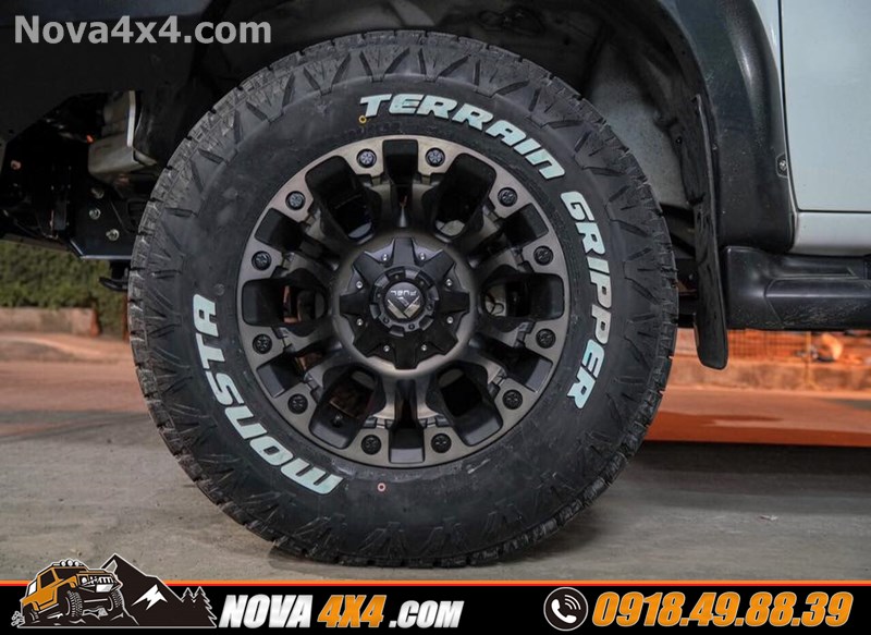Nova 4x4 chuyên phân phối mâm độ dành cho xe Navarra 2018 2019 2020