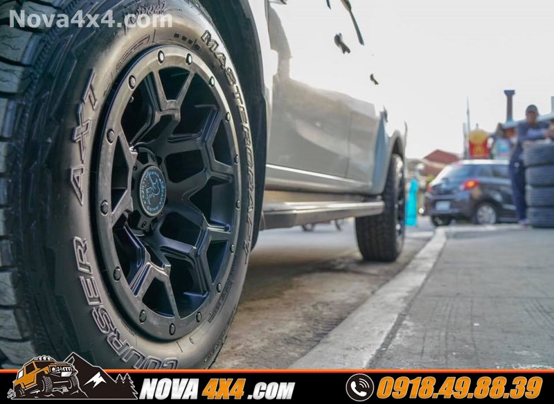 Bảng báo giá mâm độ 17 18 20 inch thay cho xe bán tải Triton 2019 2020