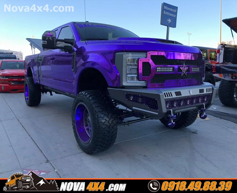 Hình ảnh xe bán tải Mazda BT50 2019 độ mâm Fuel và lốp độ nhập khẩu USA cực đẳng cấp