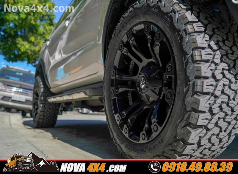 Nova 4x4 chuyên cung cấp mâm độ dành cho xe Ford Ranger Wildtrak 2019