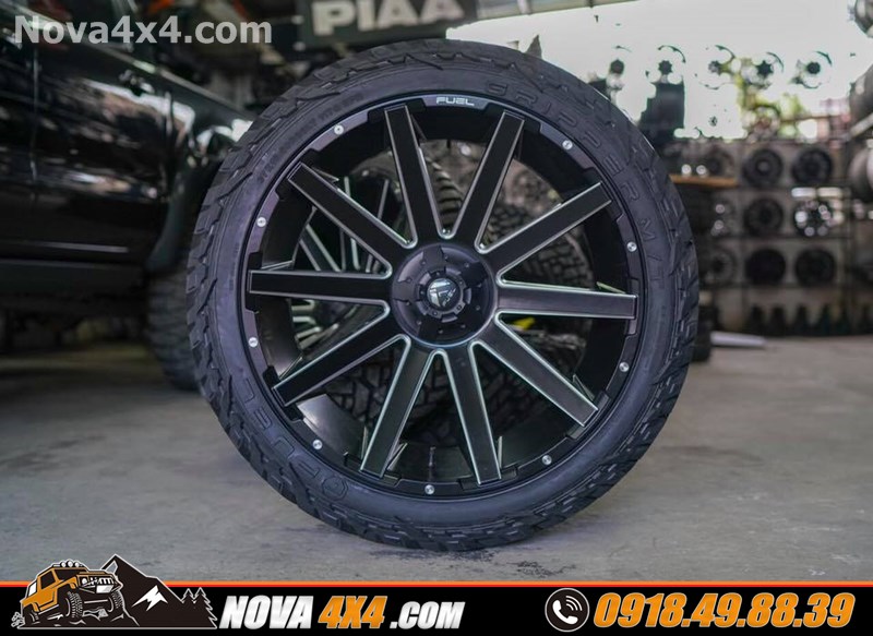 Nova4x4.com chuyên phân phối mâm độ cho xe Ford Ranger Biturbo 2019