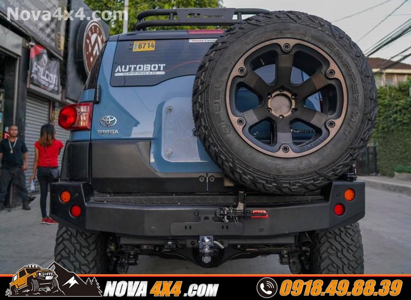 Gắn mâm lốp Fuel Offroad lên xe Ford Ranger Biturbo 2019