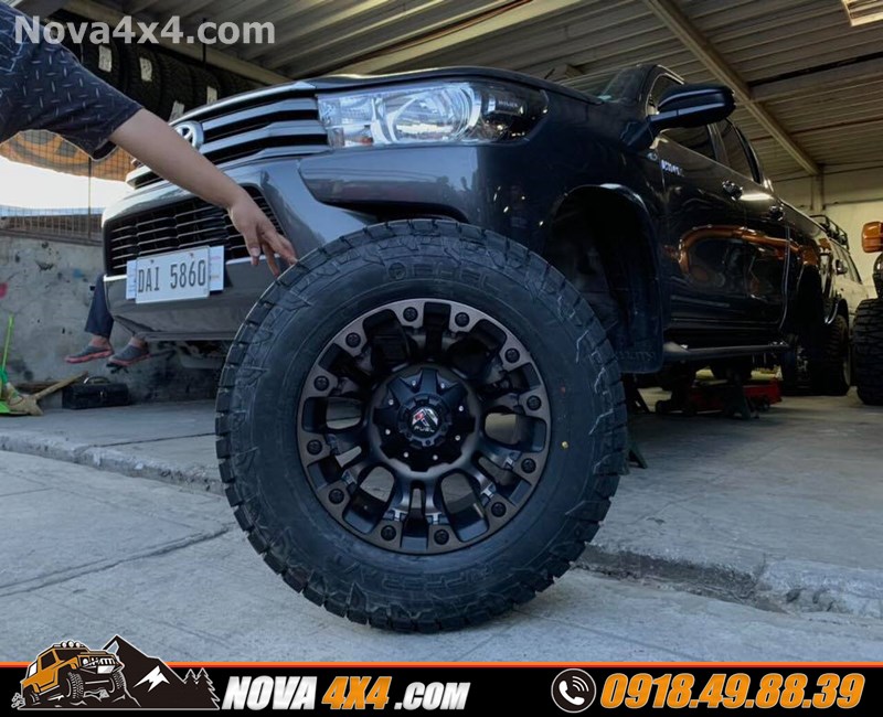 Bảng báo giá mâm độ 17 18 20 inch dành cho xe Ford Ranger Biturbo 2019