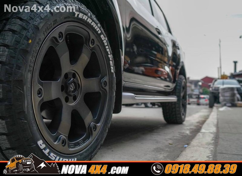 Nova 4x4 chuyên phân phối mâm độ cho xe Xe Navara 2018 2019 2020