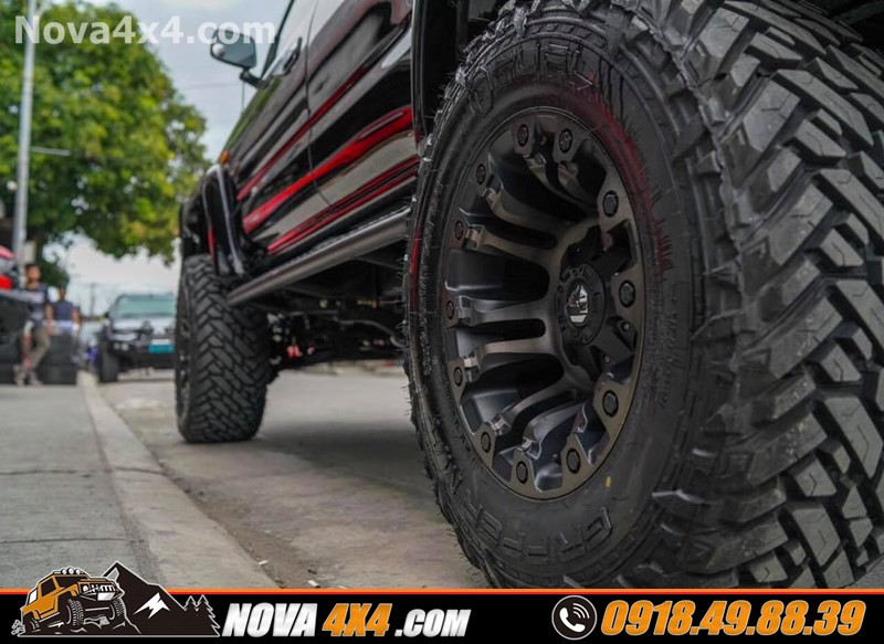 Bảng báo giá mâm độ 18 inch thay cho xe dòng xe Hilux 2019 2020