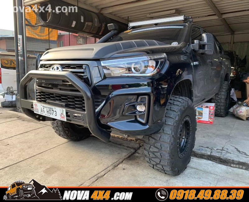 Hình ảnh xe Ford Ranger Biturbo 2018 2019 2020 gắn mâm Fuel và lốp độ nhập khẩu USA cực đỉnh