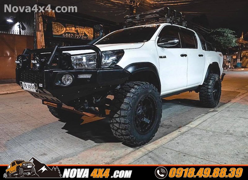 Nova4x4.com chuyên bán mâm độ cho xe bán tải Nissan Navarra 2019