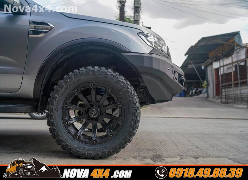 Xe Ford Ranger Wildtrak 2018 2019 2020 độ mâm độ 17 inch đẳng cấp
