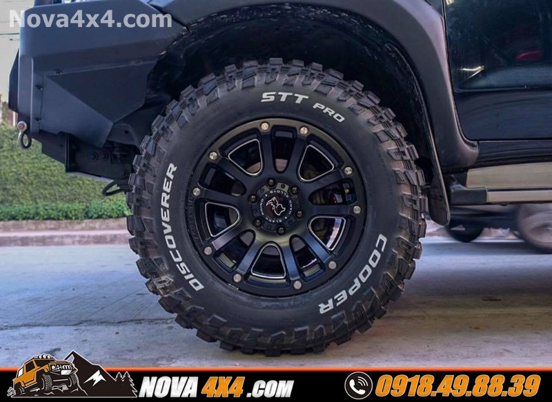 Thay mâm lốp Fuel Offroad dành cho xe Ford Ranger Wildtrak 2018 2019 2020