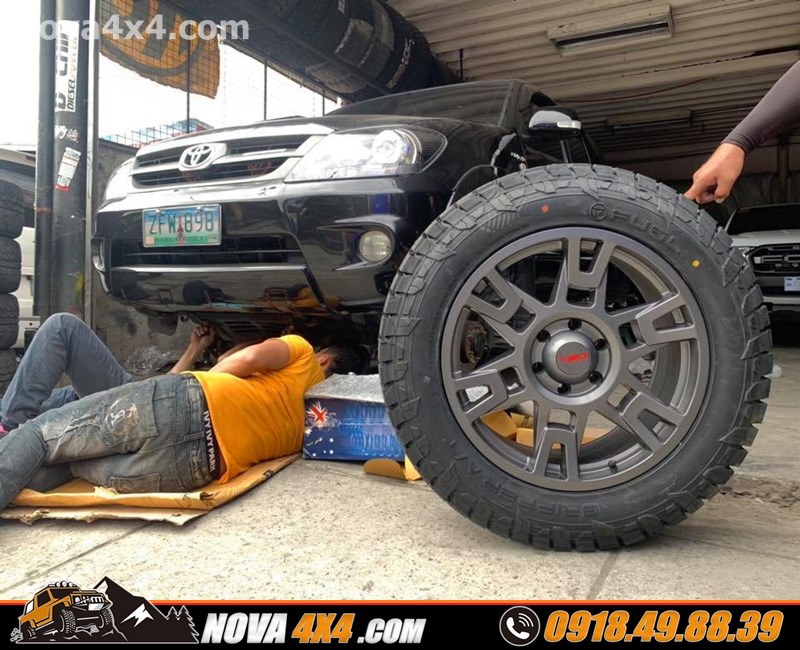 Nova 4x4 chuyên bán mâm độ dành cho xe Dmax 2018 2019 2020